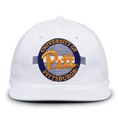 G220 The Game Pittsburgh Panthers White Retro Circle Throwback Cap