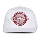 G220 The Game Stanford Cardinal White Retro Circle Throwback Cap