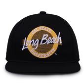 G225 The Game Cal State Long Beach 49ers Team Color Retro Circle Throwback Cap