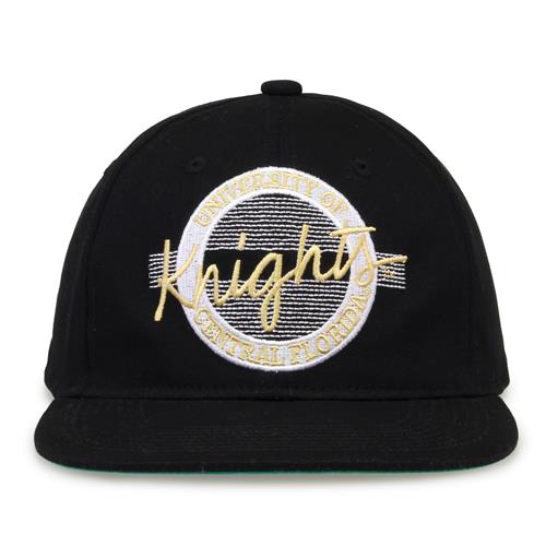 G225 The Game Central Florida Knights Team Color Retro Circle Throwback Cap