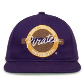 G225 The Game East Carolina Pirates Team Color Retro Circle Throwback Cap