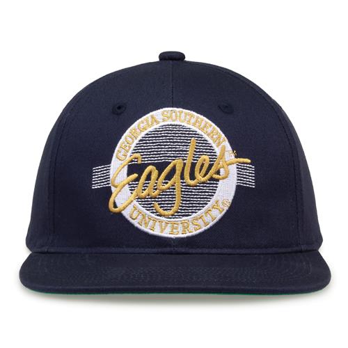 G225 The Game Georgia Southern Eagles Team Color Retro Circle Throwback Cap