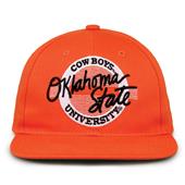 G225 The Game Oklahoma State Cowboys Team Color Retro Circle Throwback Cap