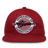 G225 The Game South Carolina Gamecocks Team Color Retro Circle Throwback Cap