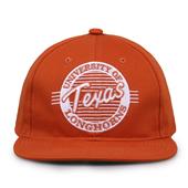 G225 The Game Texas Longhorns Team Color Retro Circle Throwback Cap