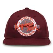 G225 The Game Virginia Tech Hokies Team Color Retro Circle Throwback Cap