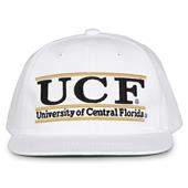 G230 The Game Central Florida Knights White Retro Bar Throwback Cap