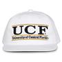 G230 The Game Central Florida Knights White Retro Bar Throwback Cap