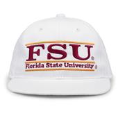 G230 The Game Florida State Seminoles White Retro Bar Throwback Cap