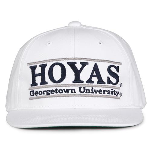 G230 The Game Georgetown Hoyas White Retro Bar Throwback Cap