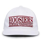 G230 The Game Indiana Hoosiers White Retro Bar Throwback Cap