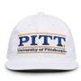 G230 The Game Pittsburgh Panthers White Retro Bar Throwback Cap