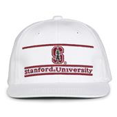 G230 The Game Stanford Cardinal White Retro Bar Throwback Cap