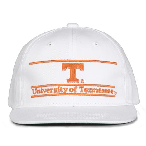 G230 The Game Tennessee Volunteers White Retro Bar Throwback Cap
