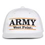 G230 The Game United States Army White Retro Bar Throwback Cap