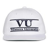 G230 The Game Villanova Wildcats White Retro Bar Throwback Cap