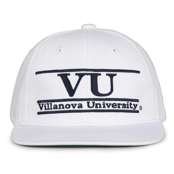 G230 The Game Villanova Wildcats White Retro Bar Throwback Cap