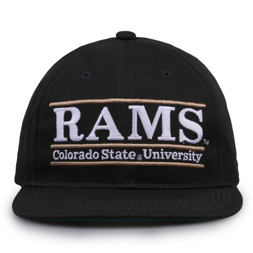 G235 The Game Colorado State Rams Team Color Retro Bar Throwback Cap