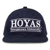 G235 The Game Georgetown Hoyas Team Color Retro Bar Throwback Cap