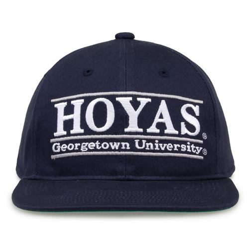 G235 The Game Georgetown Hoyas Team Color Retro Bar Throwback Cap
