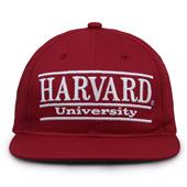 G235 The Game Harvard Crimson Team Color Retro Bar Throwback Cap