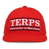 G235 The Game Maryland Terrapins Team Color Retro Bar Throwback Cap