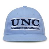 G235 The Game North Carolina Tar Heels Team Color Retro Bar Throwback Cap