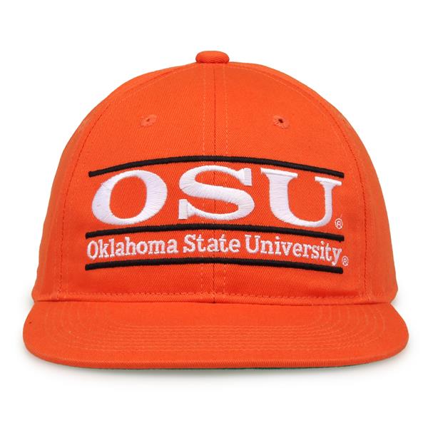 G235 The Game Oklahoma State Cowboys Team Color Retro Bar Throwback Cap