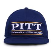 G235 The Game Pittsburgh Panthers Team Color Retro Bar Throwback Cap