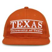 G235 The Game Texas Longhorns Team Color Retro Bar Throwback Cap