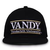 G235 The Game Vanderbilt Commodores Team Color Retro Bar Throwback Cap