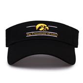 G25 The Game Iowa Hawkeyes Split Bar Visor