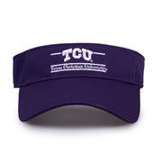 G25 The Game Texas Christian Horned Frogs Split Bar Visor