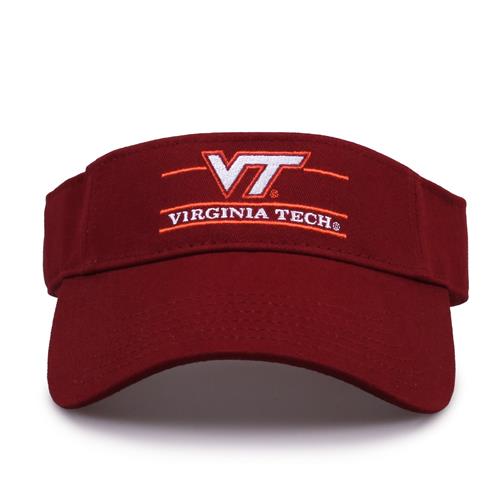 G25 The Game Virginia Tech Hokies Split Bar Visor