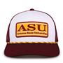 G452R The Game Arizona State Sun Devils Rope Trucker With Bar Patch Cap G452r
