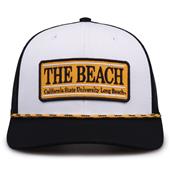 G452R The Game Cal State Long Beach 49ers Rope Trucker With Bar Patch Cap G452r