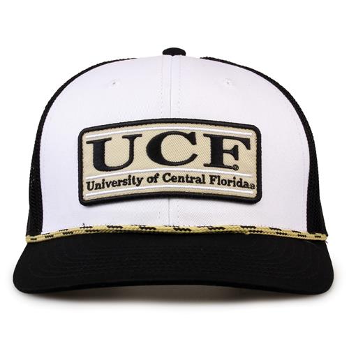 G452R The Game Central Florida Knights Rope Trucker With Bar Patch Cap G452r