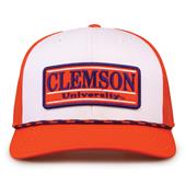 G452R The Game Clemson Tigers Rope Trucker With Bar Patch Cap G452r