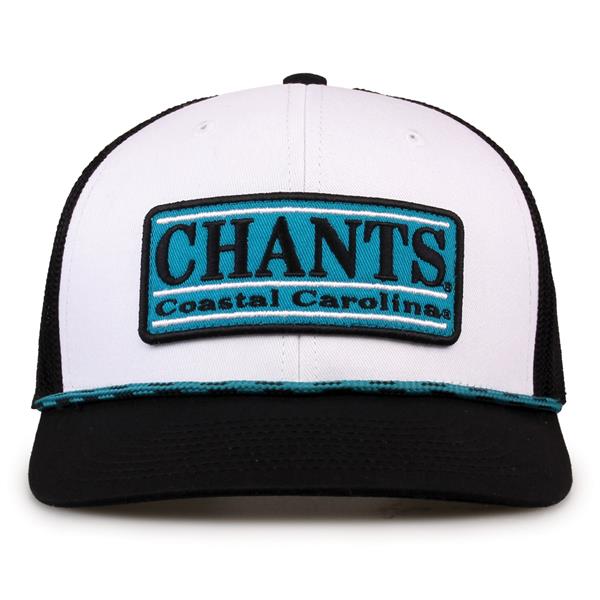 G452R The Game Coastal Carolina Chanticleers Rope Trucker With Bar