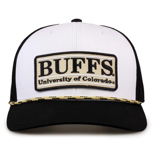 G452R The Game Colorado Buffaloes Rope Trucker With Bar Patch Cap G452r