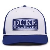 G452R The Game Duke Blue Devils Rope Trucker With Bar Patch Cap G452r