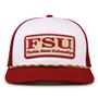 G452R The Game Florida State Seminoles Rope Trucker With Bar Patch Cap G452r