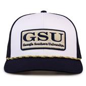 G452R The Game Georgia Southern Eagles Rope Trucker With Bar Patch Cap G452r