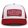 G452R The Game Harvard Crimson Rope Trucker With Bar Patch Cap G452r