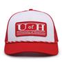 G452R The Game Houston Cougars Rope Trucker With Bar Patch Cap G452r