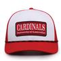 G452R The Game Louisville Cardinals Rope Trucker With Bar Patch Cap G452r