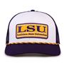 G452R The Game LSU Tigers Rope Trucker With Bar Patch Cap G452r
