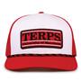 G452R The Game Maryland Terrapins Rope Trucker With Bar Patch Cap G452r