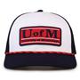 G452R The Game Mississippi Rebels Rope Trucker With Bar Patch Cap G452r