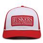 G452R The Game Nebraska Cornhuskers Rope Trucker With Bar Patch Cap G452r